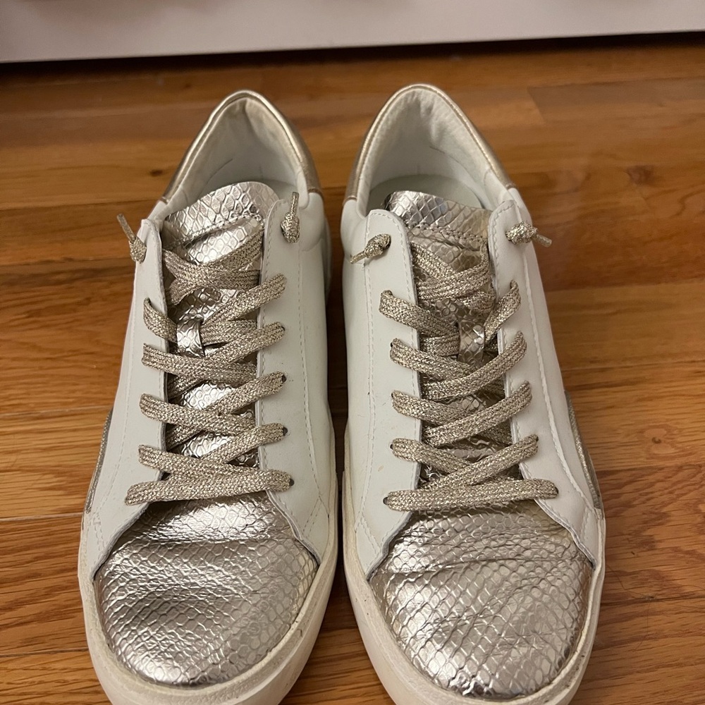 Dolce vita sneakers gold and white - Picture 2 of 9